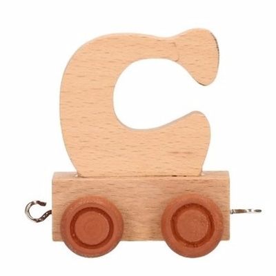 Houten namentreintje C