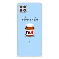 Samsung Galaxy A22 5G Siliconen Case Nut Home - thumbnail