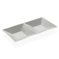 Snackdienblad Versa Keramisch Porselein (23 x 11 x 3 cm)