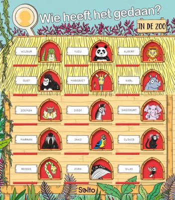 Wie heeft het gedaan? In de zoo (Hardback)