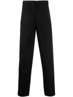 Comme Des Garçons Shirt pantalon en coton à coupe droite - Noir