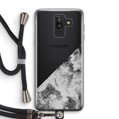 Onweer: Samsung Galaxy J8 (2018) Transparant Hoesje met koord