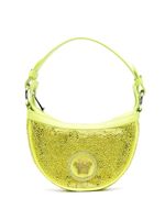 Versace x Dua Lipa mini sac porté épaule Repeat - Jaune - thumbnail