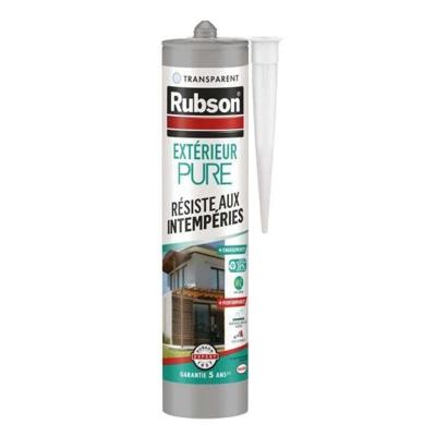 Plamuur - RUBSON - PURE - Buiten - Transparant - 280ml