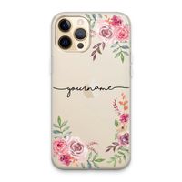 Rozen: iPhone 13 Pro Max Transparant Hoesje