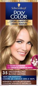 Schwarzkopf schwarzkopf creme-haarverf nr 35 middenblond