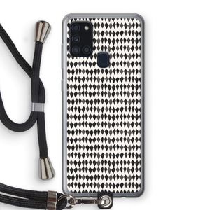 Crazy shapes: Samsung Galaxy A21s Transparant Hoesje met koord