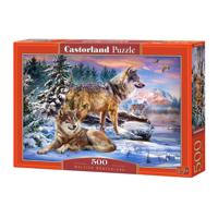 Selecta Castorland legpuzzel wolfish wonderland, 500st.