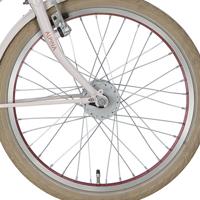 Alpina voorwiel 20 naafdynamo j20 copper zink spk