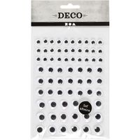 Creativ Company Wiebelogen wit zelfklevend, 69st.