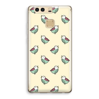 Vogeltjes: Huawei P9 Transparant Hoesje