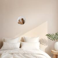 Forex wandpaneel met foto of naam - Rond - 1 stuk