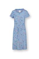Pip Studio Pip Studio Daniela Short Sleeve Nightdress Delhi Dreams Blue XL