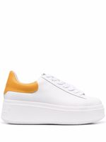 Ash baskets Moby à plateforme - Blanc