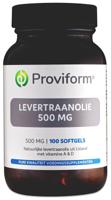 Proviform Levertraanolie 500 mg (100 Softgels)