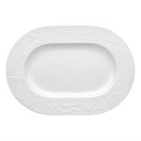 ROSENTHAL STUDIO LINE - Zauberfloete White - Vleesschaal 38x30,5cm - thumbnail