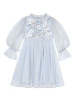 Tutu Du Monde robe Angelic en tulle à sequins brodés - Bleu