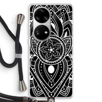 It's Complicated: Huawei P50 Pro Transparant Hoesje met koord