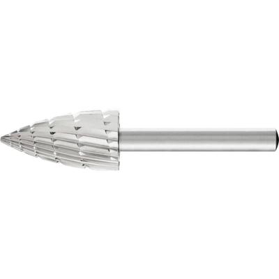 PFERD TOOLS 22441826 Freesstift Spitsboog Lengte 70 mm Afmeting, Ø 16 mm Werklengte 30 mm Schachtdiameter 6 mm