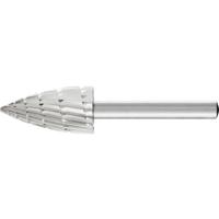 PFERD TOOLS 22441826 Freesstift Spitsboog Lengte 70 mm Afmeting, Ø 16 mm Werklengte 30 mm Schachtdiameter 6 mm