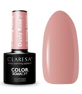 Claresa uv/led gellak 5ml dusty rose 2