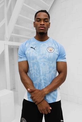 Manchester City Trainingsshirt Senior 2025/2026 - Maat S - Kleur: WitBlauw | Soccerfanshop