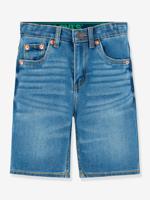 Jongensbermuda van jeansstof Levi's® gebleekt denim - thumbnail