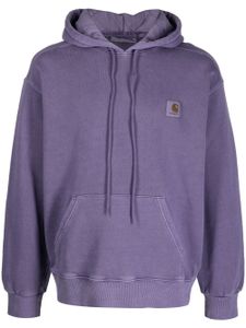 Carhartt WIP hoodie en coton à patch logo - Violet