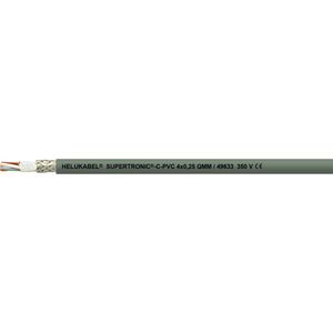 Helukabel 49631-500 Geleiderkettingkabel S-TRONIC®-C-PVC 2 x 0.25 mm² Grijs 500 m