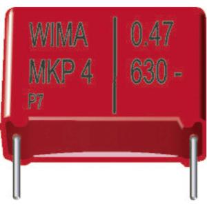 Wima MKP4G034705D00KSSD 1 stuk(s) MKP-foliecondensator Radiaal bedraad 0.47 µF 400 V/DC 20 % 22.5 mm (l x b x h) 26.5 x 7 x 16.5 mm
