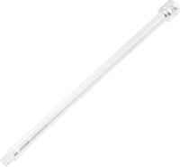 HAZET verlengstuk 8821-10 · 3/8 inch (10 mm) vierkant hol · 3/8 inch (10 mm) vierkant massief · lengte: 254 mm