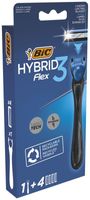 BIC Flex 3 hybrid shaver leaf bl 4 (4 st)