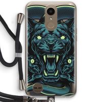 Cougar and Vipers: LG K10 (2017) Transparant Hoesje met koord