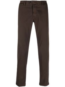 Briglia 1949 pantalon chino à coupe slim - Marron