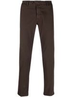 Briglia 1949 pantalon chino à coupe slim - Marron - thumbnail