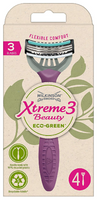 Wilkinson Xtreme3 Beauty Eco Green Wegwerpscheermesjes - thumbnail