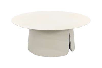 Velora koffietafel Ø90 cm. - Cream