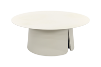 Velora koffietafel Ø90 cm. - Cream