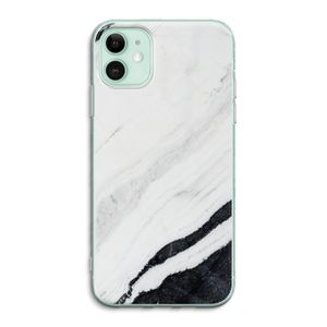 Elegante marmer: iPhone 11 Transparant Hoesje