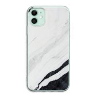 Elegante marmer: iPhone 11 Transparant Hoesje
