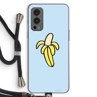 Banana: OnePlus Nord 2 5G Transparant Hoesje met koord