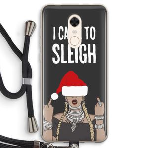 Came To Sleigh: Xiaomi Redmi 5 Transparant Hoesje met koord