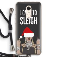 Came To Sleigh: Xiaomi Redmi 5 Transparant Hoesje met koord