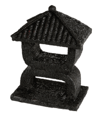 Superfish zen deco mini temple zwart - Superfish