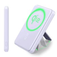 Qi2 5,000 mAh MagSlim Kickstand Power Bank - Lavender