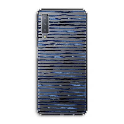 Verrassende lijnen: Samsung Galaxy A7 (2018) Transparant Hoesje