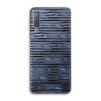 Verrassende lijnen: Samsung Galaxy A7 (2018) Transparant Hoesje