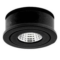 Klemko Verona LED-module zwart COB LED 3000K 863592 dimbaar geschikt voor badkamer en alle ruimtes