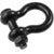 Safetex Shackle 22mm black with Bolt, Mother, Splint harpsluiting met bout en splitpen