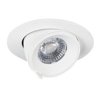 BR6118 LED-banaanspot 6,5W 2700K/DTW IP40 Ø 8,3 cm Dimbaar Wit